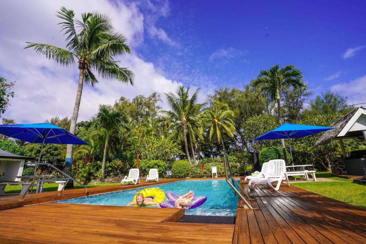 The Black Pearl Beachside Apartments Rarotonga Kültér fotó