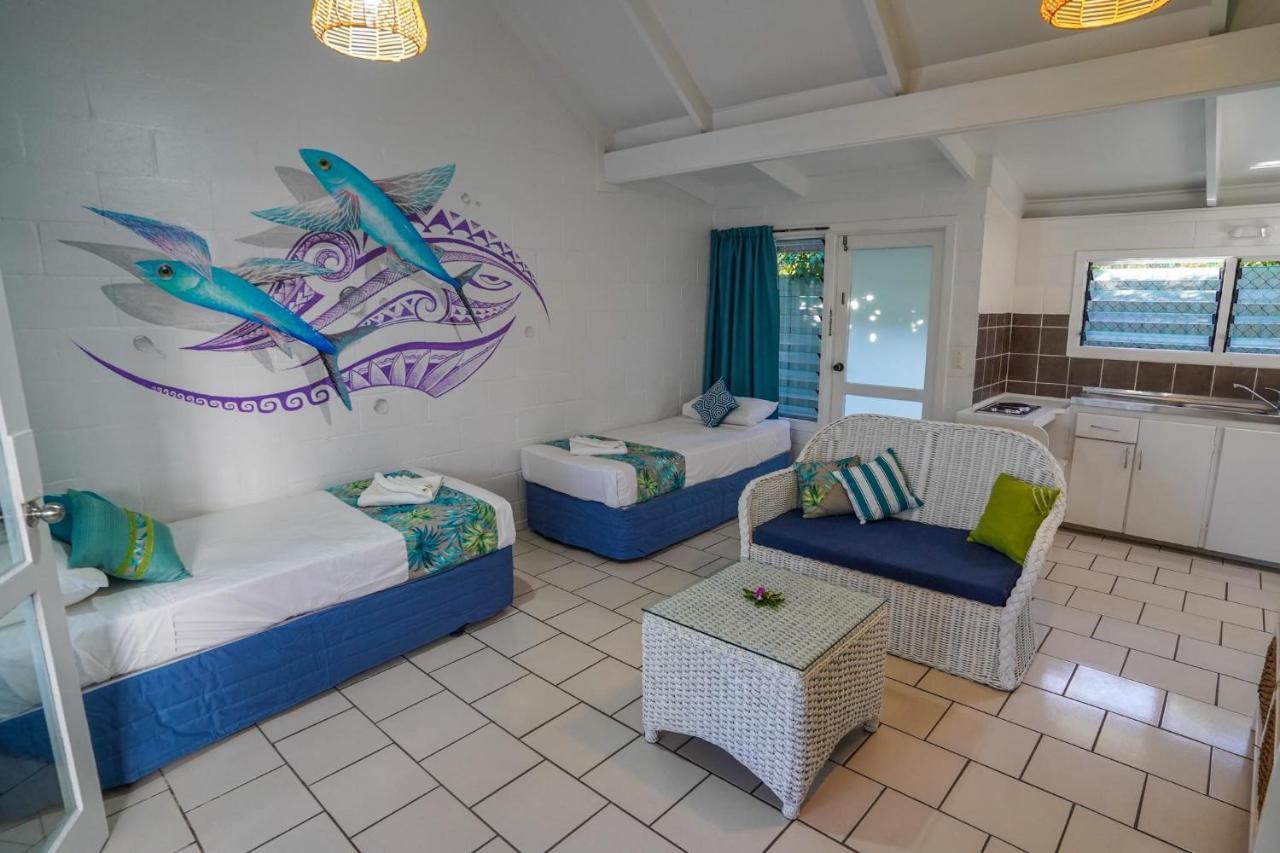 The Black Pearl Beachside Apartments Rarotonga Kültér fotó