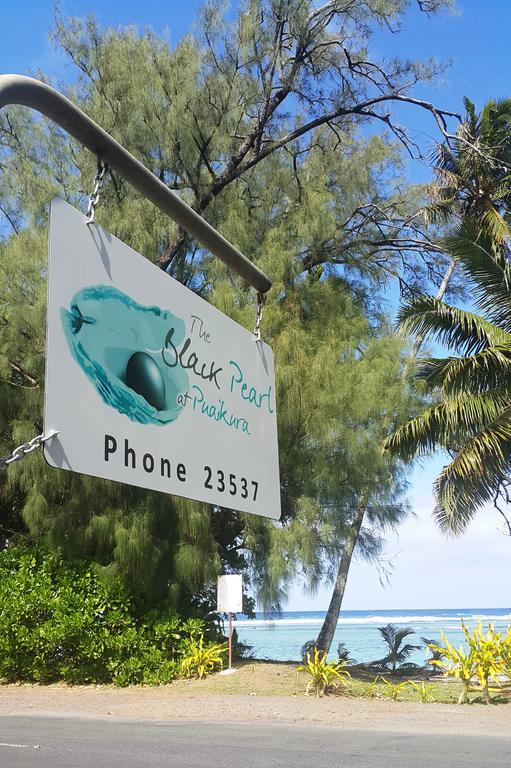 The Black Pearl Beachside Apartments Rarotonga Kültér fotó