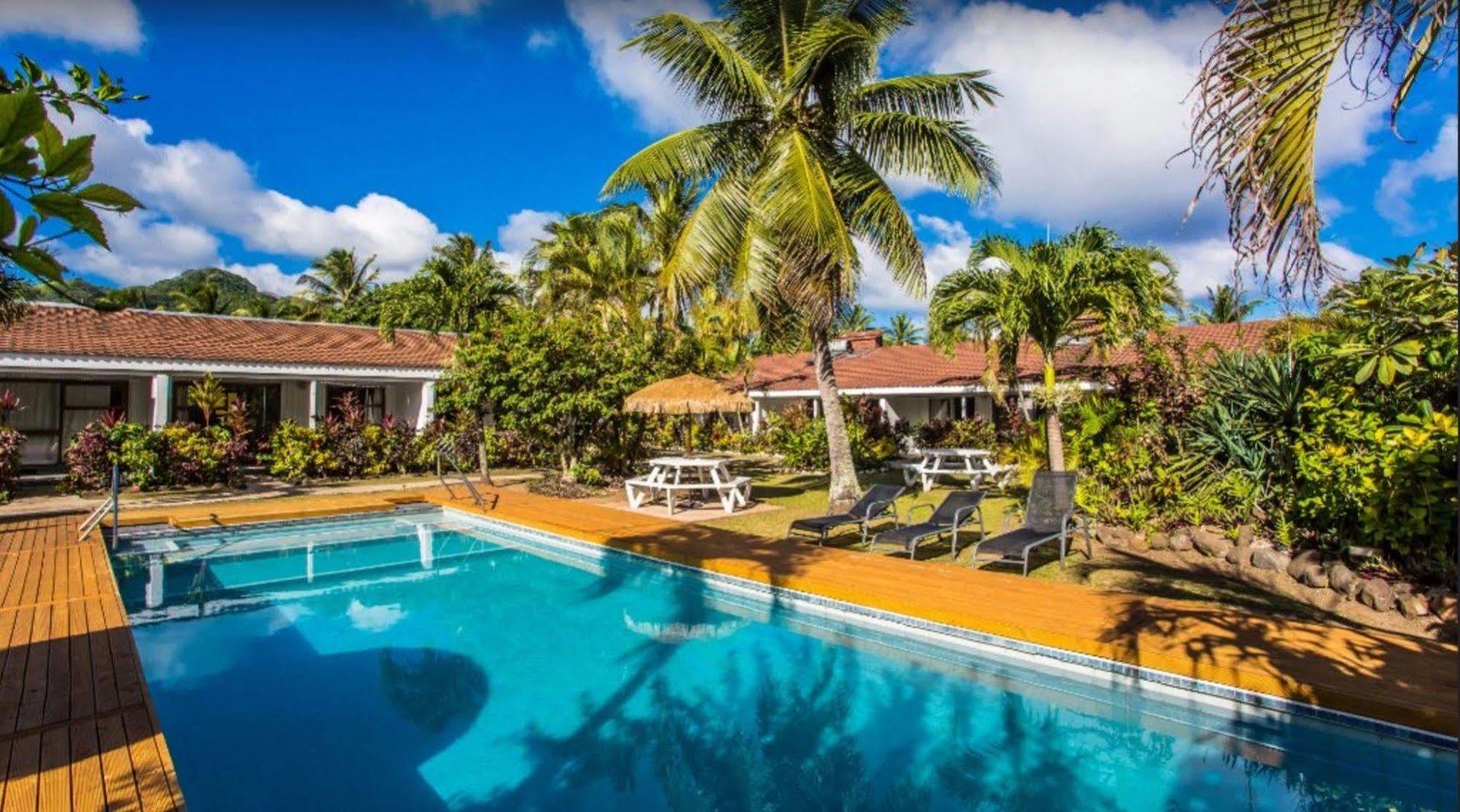 The Black Pearl Beachside Apartments Rarotonga Kültér fotó